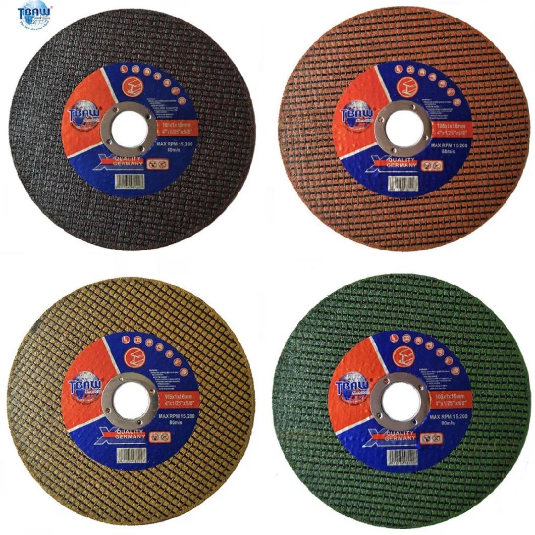 Asia Hot Sale 100mm Super Thin Abrasive Cutting Wheel for Metal Grinder